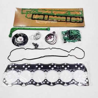 6D16 6D16T Complete Full overhauling head gasket set repair kit Kits for kobelco ME996291 ME999904 ME071182 ME071923 ME071285