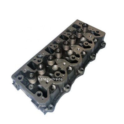 8-97114713-5 Excavator spare parts 4LE1 cylinder head complete with valves, springs, vale guide for ISUZU auto accessories